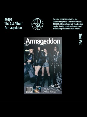 [ALBUM SIGNING EVENT] aespa The 1st Album [Armageddon] (Zine Ver.)